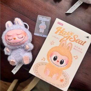 Labubu Pop Mart Have A Seat Zizi